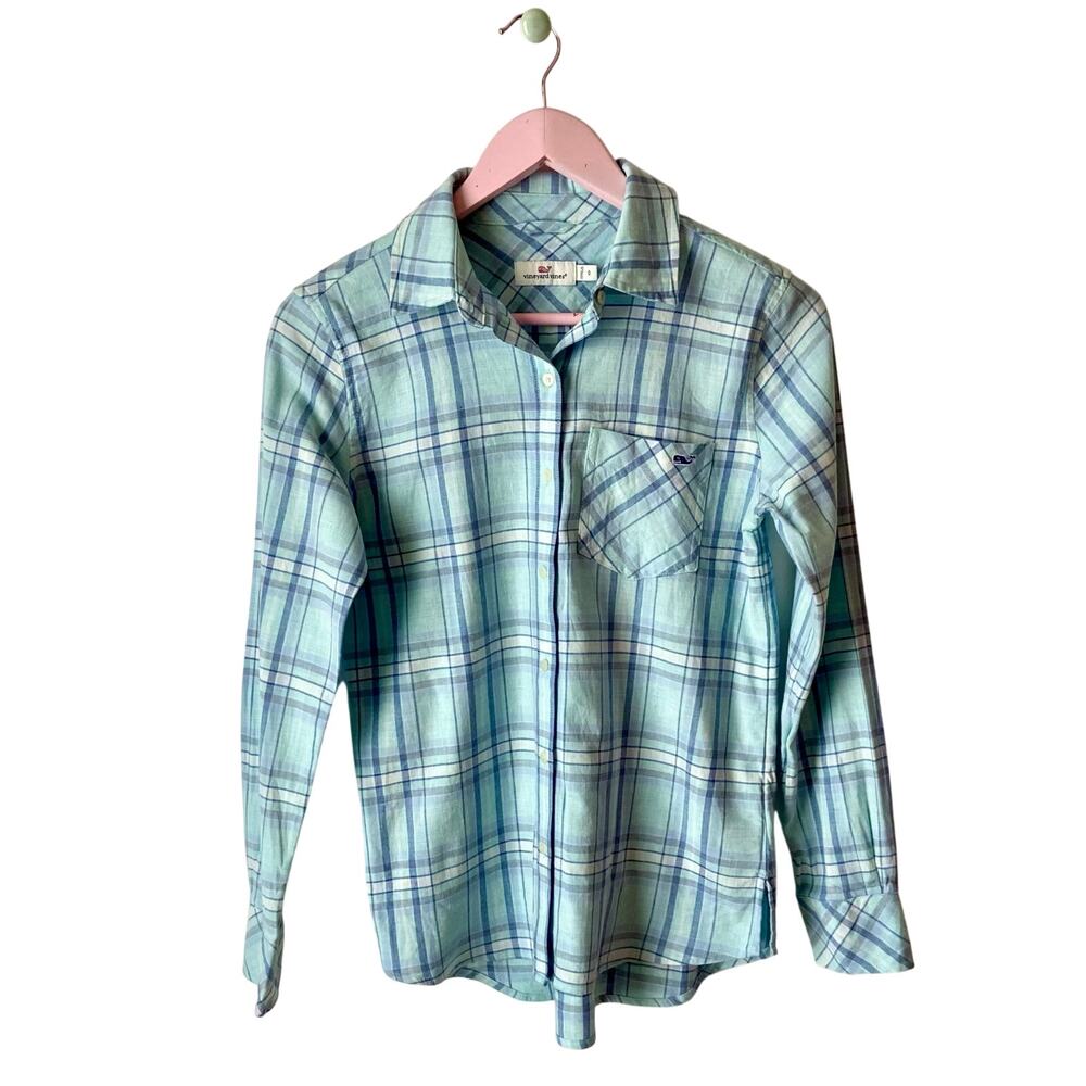 Vineyard Vines Plaid Button Down Shirt